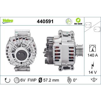 Alternateur VALEO OEM 6J903023Q
