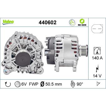 Alternateur VALEO OEM 03L903024S