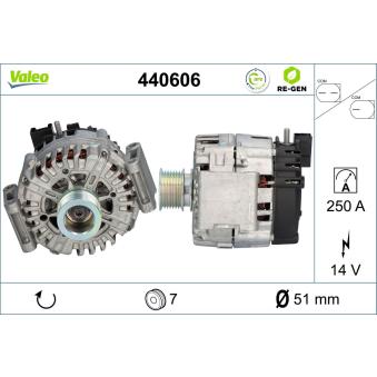 Alternateur VALEO OEM A0009060404