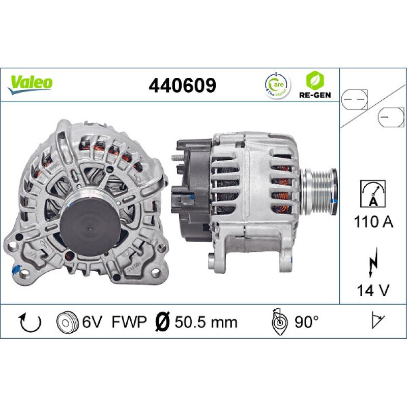 Alternateur VALEO 440609 - Visuel 1