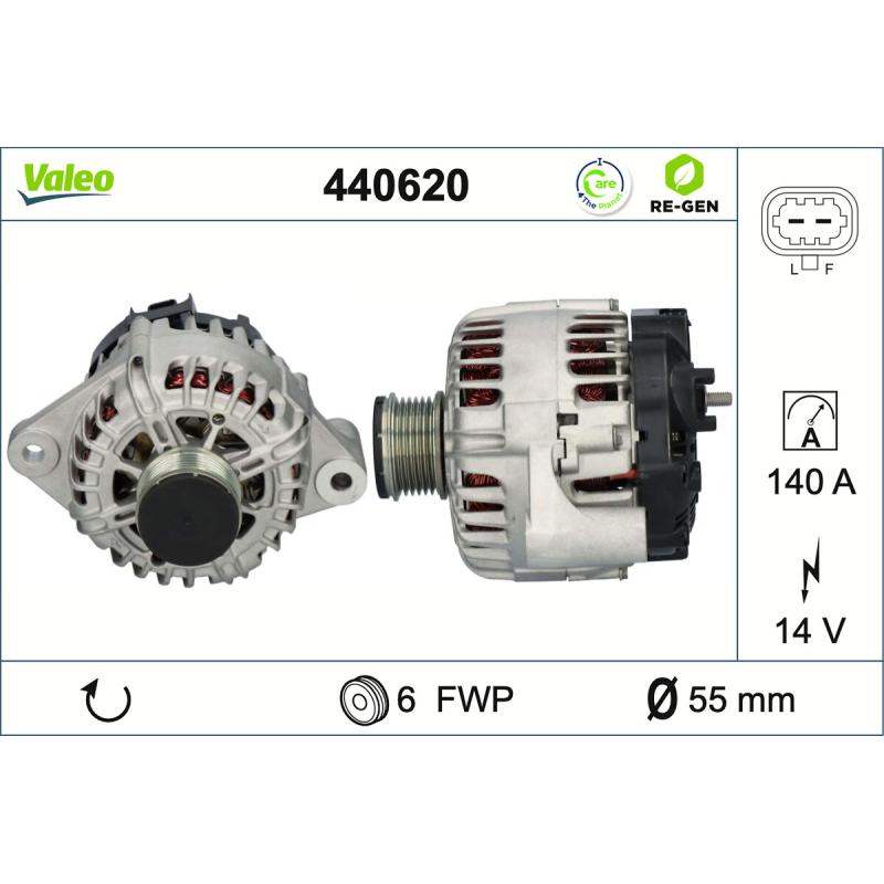 Alternateur VALEO 440620 - Visuel 1