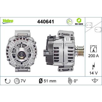 Alternateur VALEO OEM A0009062722