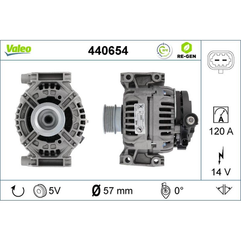 Alternateur VALEO 440654 - Visuel 1