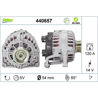 Alternateur VALEO OEM 24447429