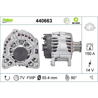 Alternateur VALEO OEM 231004BE0B