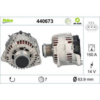 Alternateur VALEO OEM A2TX1781