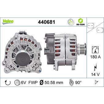 Alternateur VALEO OEM 04L903017C