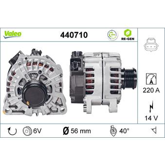 Alternateur VALEO OEM 2438697