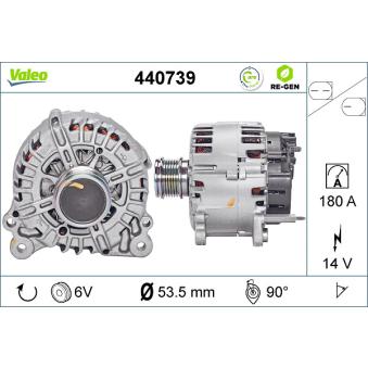 Alternateur VALEO 440739