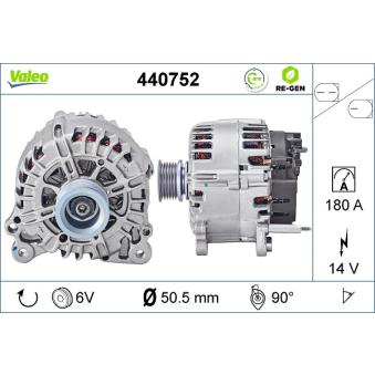 Alternateur VALEO OEM 03N903023B