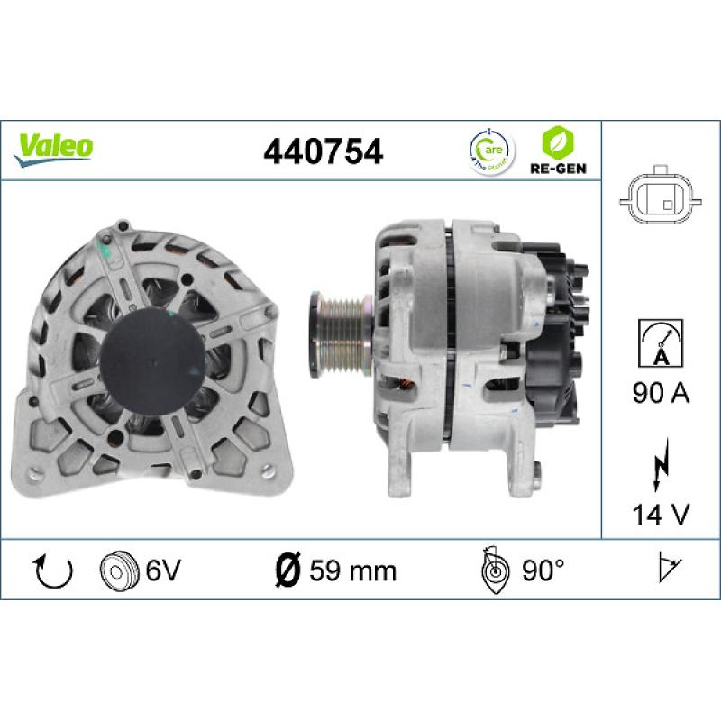 Alternateur VALEO 440754 - Visuel 1
