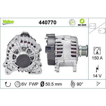 Alternateur VALEO OEM 04L903027