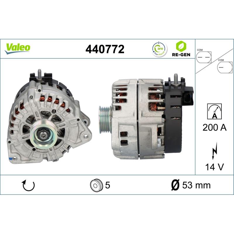 Alternateur VALEO 440772 - Visuel 1