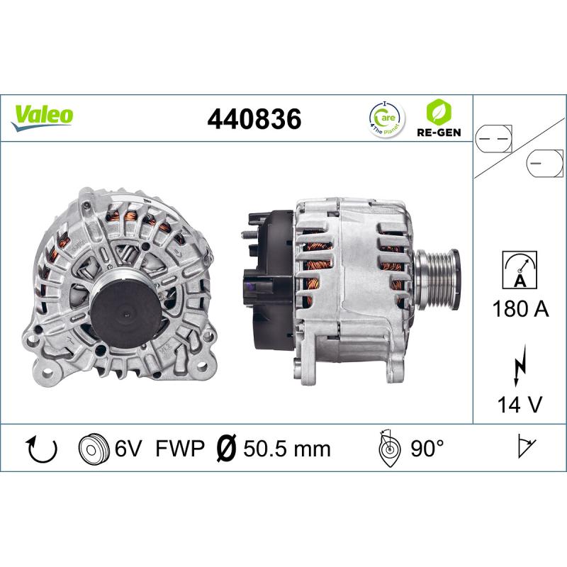 Alternateur VALEO 440836 - Visuel 1