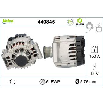 Alternateur VALEO OEM 9822231380