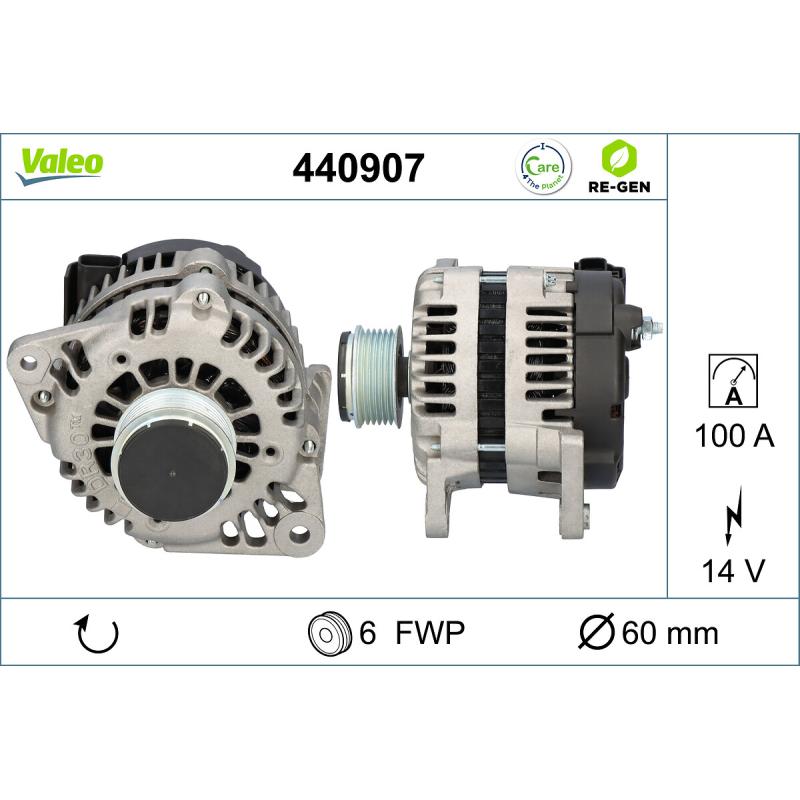 Alternateur VALEO 440907 - Visuel 1