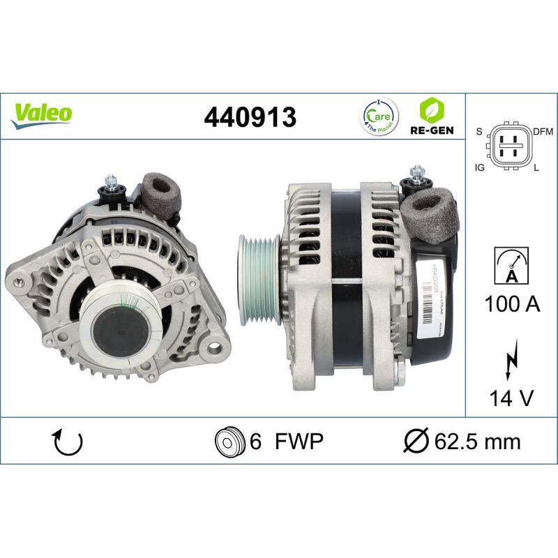 Alternateur VALEO 440913 - Visuel 1