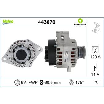 Alternateur VALEO OEM 93180104