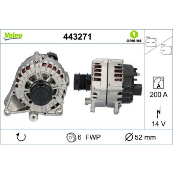 Alternateur VALEO OEM 0009067703 Alternateur VALEO OEM 0009067703