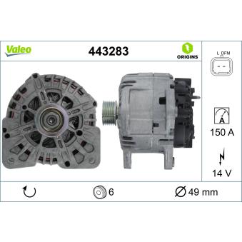 Alternateur VALEO OEM 8200175210 Alternateur VALEO OEM 8200175210