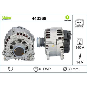 Alternateur VALEO OEM 05E903027