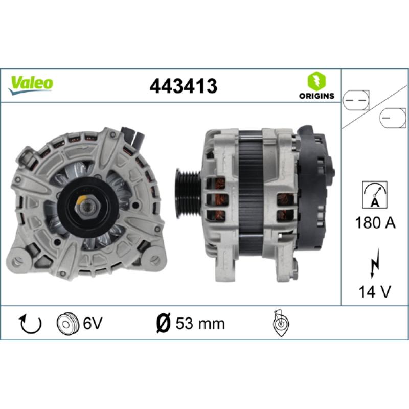 Alternateur VALEO 443413 - Visuel 1