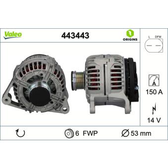 Alternateur VALEO OEM 99760301207