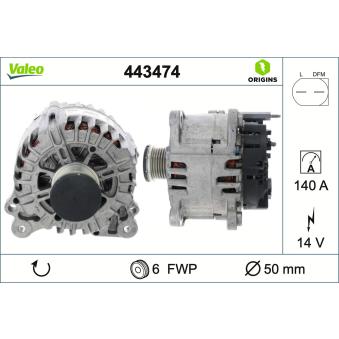 Alternateur VALEO OEM 03F903023F