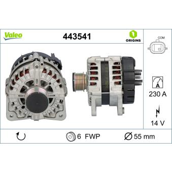 Alternateur VALEO OEM 231006786R