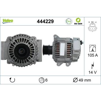 Alternateur VALEO OEM 12311079452