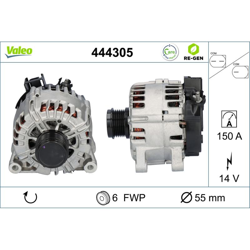 Alternateur VALEO 444305 - Visuel 1
