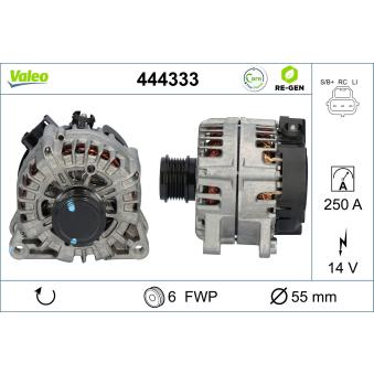 Alternateur VALEO OEM E1GT10300BC