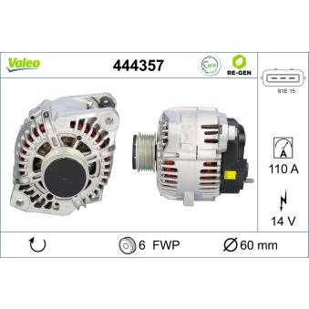 Alternateur VALEO OEM 373002G400