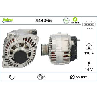 Alternateur VALEO OEM 373002G500