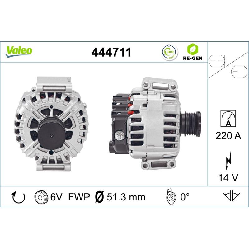 Alternateur VALEO 444711 - Visuel 1