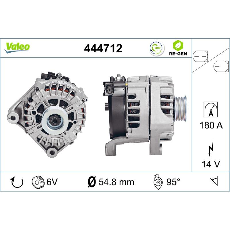 Alternateur VALEO 444712 - Visuel 1