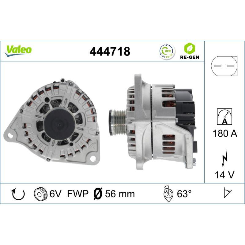 Alternateur VALEO 444718 - Visuel 1