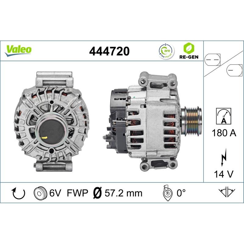 Alternateur VALEO 444720 - Visuel 1