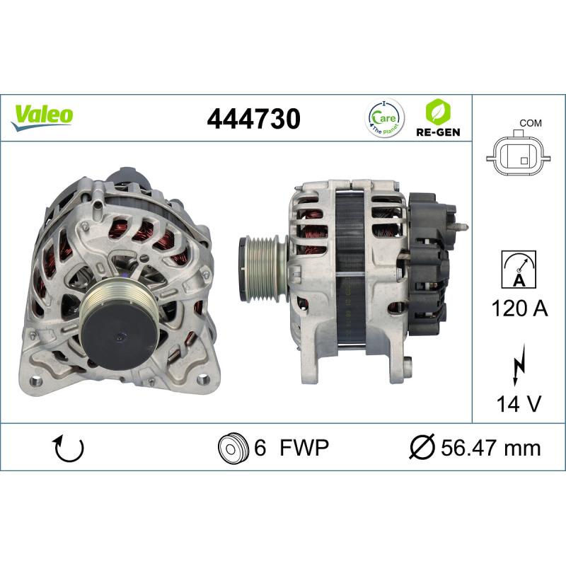 Alternateur VALEO 444730 - Visuel 1