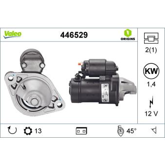 Démarreur VALEO OEM 93174028