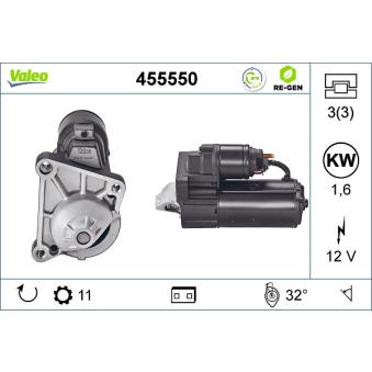 Démarreur VALEO OEM 90313032