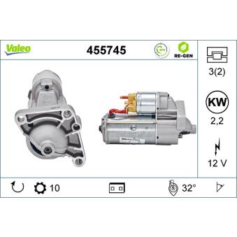 Démarreur VALEO OEM 4404221 Démarreur VALEO OEM 4404221