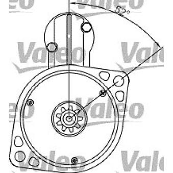 Démarreur VALEO OEM 94448959