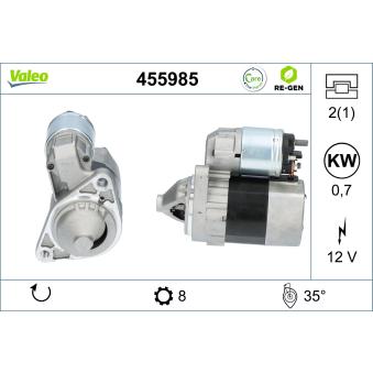 Démarreur VALEO OEM 233001F772