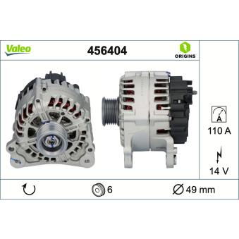 Alternateur VALEO OEM 04C903023BX