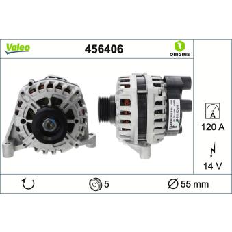 Alternateur VALEO OEM 51714792