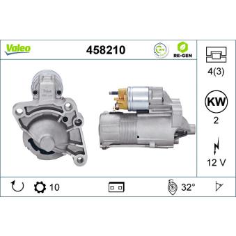 Démarreur VALEO OEM 93190996 Démarreur VALEO OEM 93190996