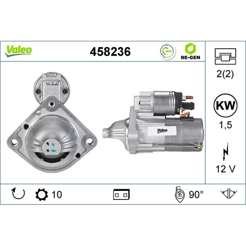 Démarreur VALEO 458236 - Visuel 1