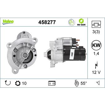 Démarreur VALEO OEM 5802W4