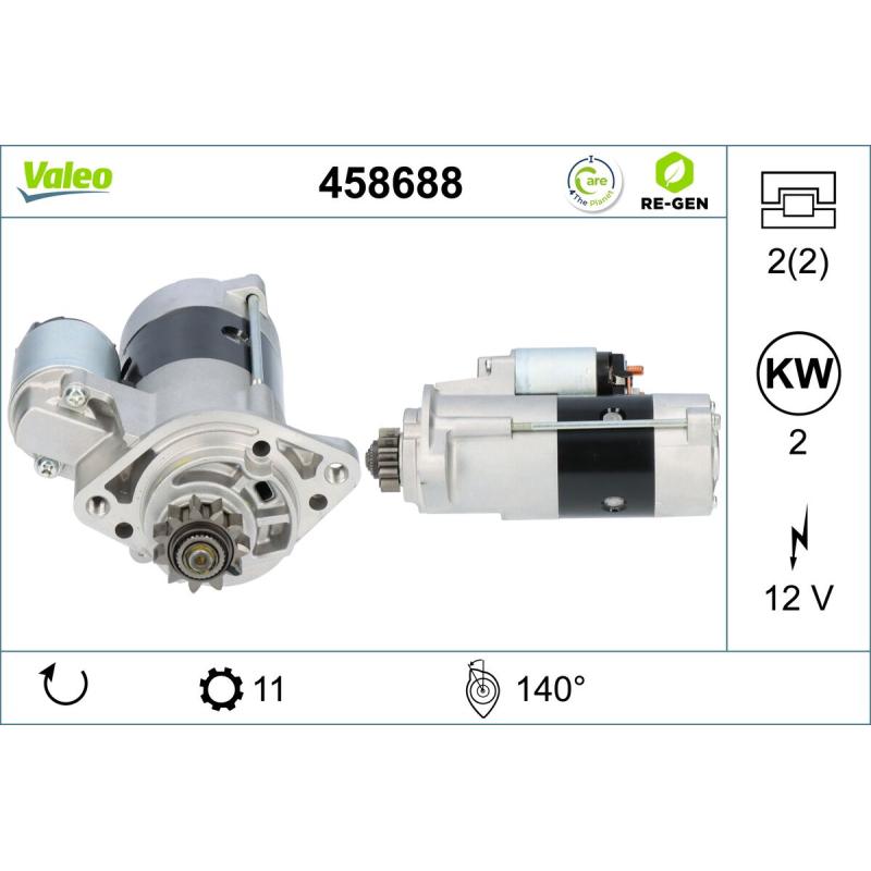 Démarreur VALEO 458688 - Visuel 1